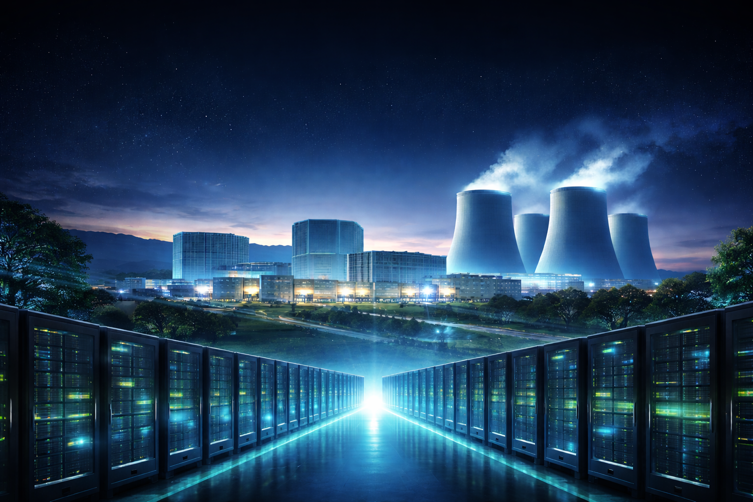 Nuclear-powered datacenter infrastructure